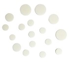 Ultra Long-lasting Synthetic Clarinet Pads Set Waterproof Stable Tone White