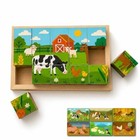 Wooden Cube Puzzle For Toddlers And Preschoolers  Age 3   Montessori Learning   