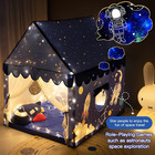 Kids Play Tent Playhouse Indoor Outdoor Boys Toddler Large Castle Play House Spa