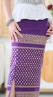 Handmade Cotton   Silk Materials Women s Flexible Thai Sarong Skirt  