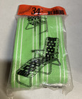Vtg Replacement Webbing Lawn Chair Lot Green Yellow  White    Blue