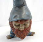 Vintage 1972 Hand Painted Ceramic Sleep Crawling Garden Gnome Elf Signed
