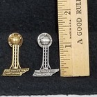 Tennessee Jaycees 1982 Worlds Fair Pins Aa Fine Pewter Lapel Hat  2  Ct  Lot