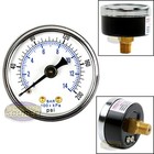 1 8  Npt Air Pressure Gauge 0-200 Psi Back Mount 1 5  Face