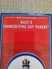 2002 Macy s Uncle Sam Balloon Glass Christmas Ornament New In Box 6 