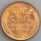 1950-d Lincoln Wheat Penny Cent Red Bu Uncirculated Free Usa Shipping