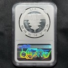 2019 China Silver Panda 10 Yuan  999 Silver Ngc Ms69 First Day Of Issue