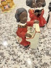 Vintage African American Figurines Of A Church Choir Singing Teens