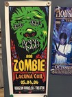 Rob Zombie Bundle Near Mint Condition For Them Both  House Of Shock Poster Also