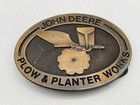 Vintage Spec-cast 1982 John Deere Plow   Planter Works Belt Buckle -  72 Of 150
