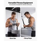 Uimoso Durable Gym Pulley System With Steel Cables  Supports Up To 280 Lbs