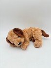 Ty Classic Plush Dog Scrapper Brown Puppy Flopping Laying Curled Vtg 2002 - 13 