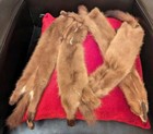 Vintage Neck Wear 4 Mink Taxidermy Fur Craft