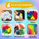 Tie Dye Kit For Kids   Adults - Complete Diy Tie Dye Set W tie Dye Powder In Tie