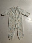 Vintage Carter s Curity Baby Pajamas Lot 4 Sleepers Snap Footie Abc Bear Med Sm