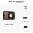Zhiyun Molus X100 Rgb 100w Led Video Light Full Color Camera Light 2500-10000k