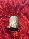  1167 Floral Design Gold-filled Thimble - Simons Bros Co