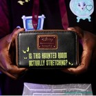 Loungefly Disney Haunted Mansion Stretching Portraits Zip-around Wallet