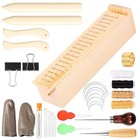 Book Binding Cradle Kit Wooden Portable Hole Punching Tools For Notebook Binding