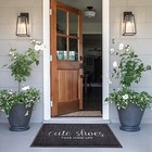 Aoaopq Door Mat Home Welcome Mats Outdoor And Indoor  Assorted Colors   Sizes 