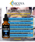 Beard Growth Oil- Fast Growing Beard Mustache Facial Hair Oil For Men 15  Scents