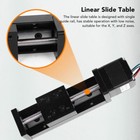 Mini T-type Linear Motion Module Nema 11 28 Motoried Cnc Sliding Table Self-lock