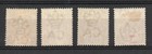 Seychelles Sg 22-25 1893 Set M m
