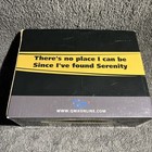 Qmx Mini Masters Firefly Serenity Display Ship Maquette Box Only No Ship