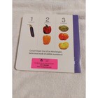 Edible Numbers Board Book Count Learn Eat Childrens Educational Toddler