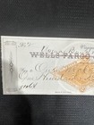 1882 Virginia City Nevada Bank Of California  164 Check R p  Keating Comstock