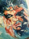 Art Print - Ashton Irwin  5sos  Everyones A Star X Superbloom Painting 5x7in 
