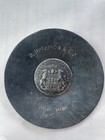 Antique 835 Silver Dish Hamburg 1911 Drei Mark German Coin Plate