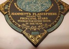 Hammetts Planisphere 1890-1920s Antique Star Map Chart Latitude 40 North