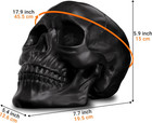 Resin Skull  Human Head Model For Home Decoration  Halloween Statue  Skull Model