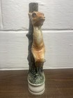 Vintage Biscoff Cherry Wine Deer Decanter Produced And Hand Painted In Italy