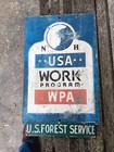 Wpa Federal Art Project Sign