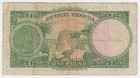 Southern Rhodesia 1 Pound 1945 P10d King George Strachan   Beadle Zimbabwe Ruins