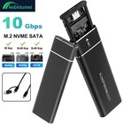 M 2 Nvme ngff Sata Ssd To Usb3 1 External Ssd Reader Converter Adapter Enclosure