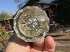       rr        Antique Crystal Glass And Brass Door Handle