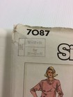 1985 Simplicity 7087 Vintage Sewing Pattern Women Two Piece Dress Size 10 12 14