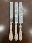Stieff Co  Rose Pattern   Repousse Sterling Silver Flatware Set - 45 Pieces 