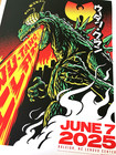 Official Wu-tang Clan Authentic Poster Raleigh Nc June 7th 2025   240 Holo Seal