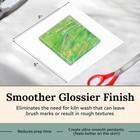 Bullseye Thin Fire Kiln Shelf Paper - Small For Ultra Smooth White