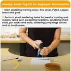 Jewelry Soldering Kit Butane Torch Solder Wire Sfc Tool Gold Silver Smith Repair