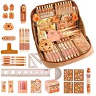 Capybara Stationery Set Cute Capybara Theme Pencil Case With Stationary Set Gift