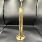 Regiment Gold Brass Bugle 15    Horn And Mouthpiece 