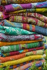 Wholesale Lot Vintage Kantha Quilt Sari Coverlet Sundance Kantha Recycle Fabric