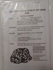Quilted Fleece Jacket Just Jennifer Pattern Sewing Quilting Uses A Sweatshirt 
