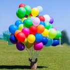 100-pack Assorted Color Latex Balloons     12 Inch Round Balloons For Birthday 