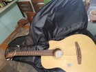 Vtg Granada Prs-1 39  Steel String Acoustic Guitar Wood Frame W New Fender Case